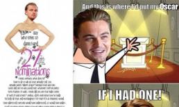 Ảnh chế hài hước việc Leonardo Dicaprio tiếp tục trượt Oscar 