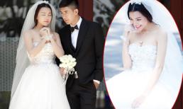 Bất ngờ trước ảnh cưới xinh như công chúa của Trà Ngọc Hằng
