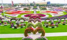 Sững sờ vẻ đẹp của vườn hoa lớn nhất thế giới