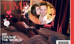 "Người yêu tin đồn" tung ảnh "nhạy cảm" trên giường của Cao Thái Sơn