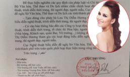 Diễm Hương chính thức bị cấm diễn!
