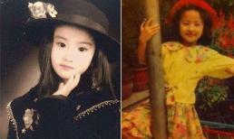 Ảnh thơ ấu xinh như 'thiên thần' của 'ngọc nữ' Lưu Diệc Phi