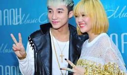 Văn Mai Hương tóc vàng rực, thân mật bên Sơn Tùng MT-P