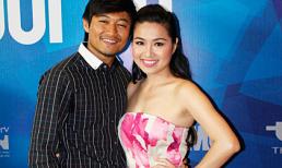 Lê Khánh diện váy cúp ngực “cặp kè” Quý Bình ra mắt phim mới 