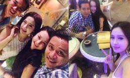 Vợ chồng Tuấn Hưng liên tục "tiệc tùng" với bạn bè sau đám cưới