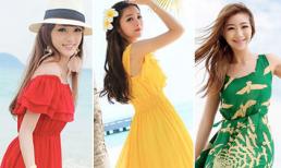 Đẹp quyến rũ cùng maxi ngày hè