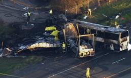 Cận cảnh vụ tai nạn khiến 7 học sinh thiệt mạng ở Mỹ 