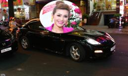 Maria Đinh Phương Ánh lái siêu xe tiền tỷ đi dự tiệc
