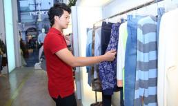 Bắt gặp "bạn trai tin đồn" Hoàng Thùy Linh một mình đi mua sắm