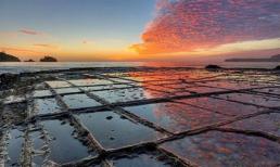 Vỉa hè lát đá ngoạn mục ở hòn đảo Tasmania, Úc