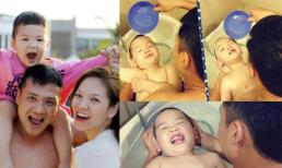 Đan Lê hạnh phúc khoe ảnh ông xã đảm đang