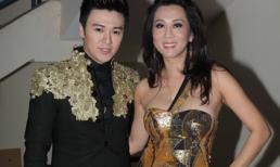 Kỳ Duyên gợi cảm với váy cúp ngực bên cạnh trai trẻ Phan Anh