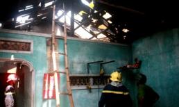 Cháy lớn khi chủ vắng nhà, nhiều tài sản bị thiêu rụi