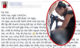 Bức thư xúc động của Đoan Trang gửi cho con gái