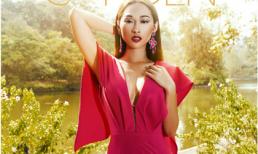 Quỳnh Thy đẹp mê hoặc với đầm dạ hội mùa hè