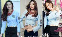 Sao thi nhau 'mặc lại' váy của 'minh tinh trái đất'