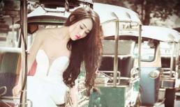 Miss Huỳnh Thuý Anh đẹp duyên dáng tại Bangkok 
