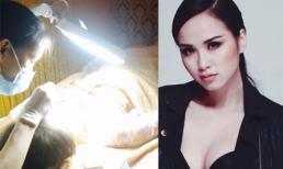 Hoa hậu Diễm Hương đi "tút tát" nhan sắc trong tâm trạng buồn