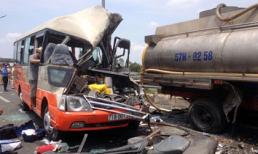 Xe khách tông xe bồn: Lời kể kinh hoàng của người sống sót