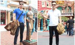 Nhóm The Men khoe ảnh du hí Disneyland