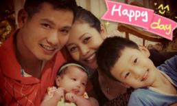Sao Việt hạnh phúc trong gia đình 'con chung - con riêng'