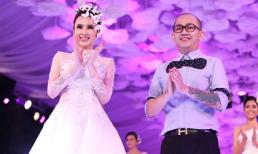 Angela Phương Trinh lần đầu mặc váy cưới 200 triệu làm vedette