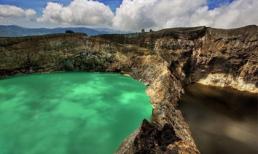 Hồ nước màu sắc 'tiễn' người quá cố ở Kelimutu