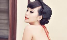 Lê Kiều Như khoe lưng trần trắng mịn