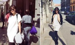 Văn Mai Hương xinh tươi rạng rỡ giữa trời Tây 