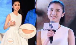 "Mỹ nhân mới của Trương Nghệ Mưu" khoe vết thủng to khó hiểu trên váy