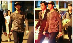 Kim Soo Hyun giản dị, xuất hiện "chớp nhoáng" ở sân bay Việt Nam