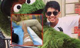 Thiếu gia út nhà chồng Tăng Thanh Hà nhập viện vì đau ruột thừa