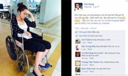 Siêu mẫu Kim Dung nhập viện vì hút shisha quá liều?