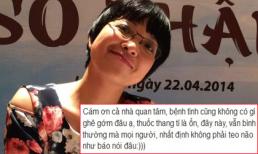 Thảo Vân khẳng định không bị "teo não" như báo đưa tin