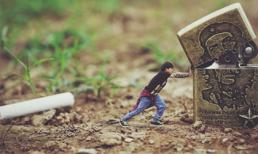 9X Việt hóa thành người tí hon trong bộ ảnh siêu thực