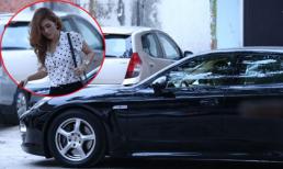 Đinh Phương Ánh nổi bật với xế hộp bạc tỷ trên phố