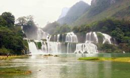 Thác Bản Giốc đang... xuống dốc