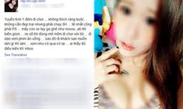 "Cô gái nóng bỏng" tuyển tình 1 đêm chạy SH khiến dân mạng sôi sục