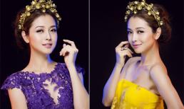 Jennifer Phạm đầy quyến rũ với sắc tím - vàng hoàng gia