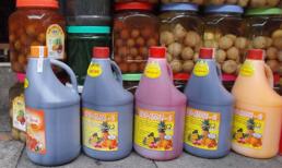 Siro hoa quả mập mờ chất lượng “vào mùa”