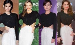 Mỹ nhân Âu - Á đồng loạt "mượn váy" đi sự kiện