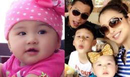 Con gái Jennifer Phạm giống bố như 2 giọt nước