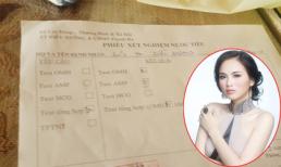 Diễm Hương đi xét nghiệm ma túy