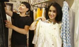 Bắt gặp "ma nữ" Tú Vi một mình đi thử đồ