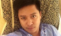 Tuấn Hưng nằm viện truyền nước ngay sau lễ ăn hỏi