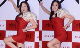 "Yêu nữ vác mèo" lại làm náo loạn thảm đỏ Hàn Quốc