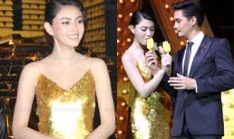 "Ma nữ" mặc váy dát vàng 30 tỷ, hồn nhiên ăn kem trong sự kiện