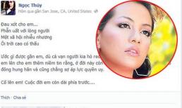 Siêu mẫu Ngọc Thúy cảm thương cho Diễm Hương