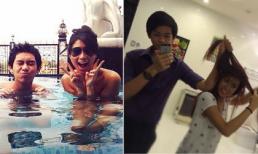 Khoảnh khắc 'quậy tưng bừng' của chị em nhà chồng Hà Tăng