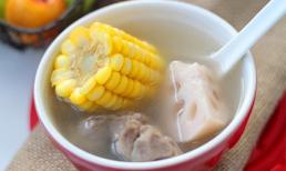 Canh ngô nấu củ sen thanh ngọt thơm ngon